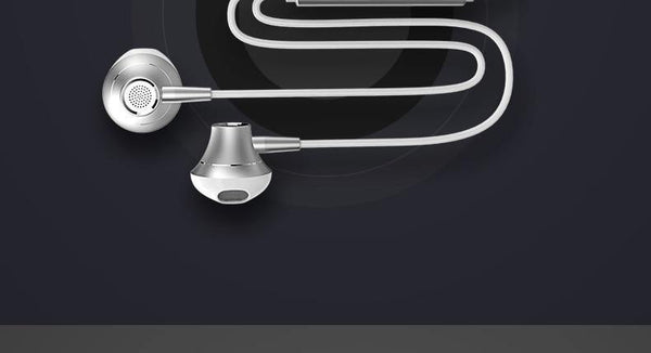 Planet Gates TOPK 3.5mm In-Ear Earphones with Mic Anti-Wrap Comforted Heavy Bass Wired Earphone Earbud Volume Control Stereo Sport Headset