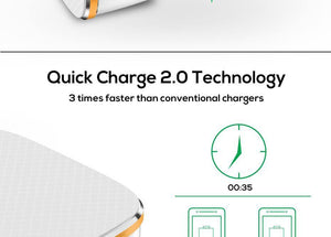 Planet Gates TOPK 35W Quick Charge 2.0 6-Port USB Charger EU US UK AU Plug 5V/7A Travel Wall Fast Charger Adapter Mobile Phone Universal