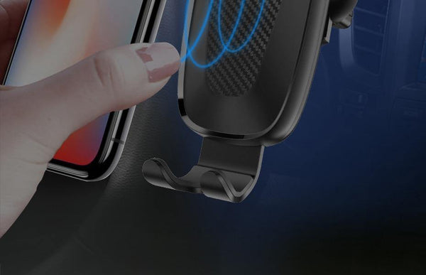 Planet Gates TOPK Car Mount Wireless Charger For iPhone XS Max XR 8 Plus 10W Fast Wireless Charging Car Phone Holder for Samsung Note 9 S9 S8