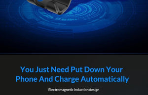 Planet Gates TOPK Car Mount Wireless Charger For iPhone XS Max XR 8 Plus 10W Fast Wireless Charging Car Phone Holder for Samsung Note 9 S9 S8