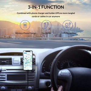 Planet Gates TOPK Car Mount Wireless Charger For iPhone XS Max XR 8 Plus 10W Fast Wireless Charging Car Phone Holder for Samsung Note 9 S9 S8