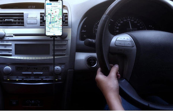 Planet Gates TOPK Car Mount Wireless Charger For iPhone XS Max XR 8 Plus 10W Fast Wireless Charging Car Phone Holder for Samsung Note 9 S9 S8
