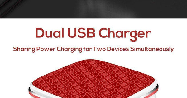 Planet Gates TOPK Fast USB Charger 21W Quick Charge 2.0 Mobile Phone Charger Auto-ID Dual USB Wall Charger Adapter For Samsung Xiaomi Huawei