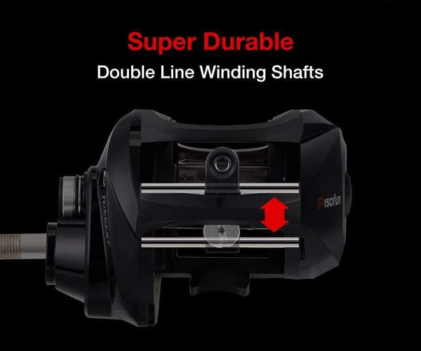 Planet Gates Torrent fishing Reel 8.1kg Carbon Drag 7.1:1 5.3:1 Gear Ratio 6 Bearings Magnetic Brake Low Profile Baitcasting Reel