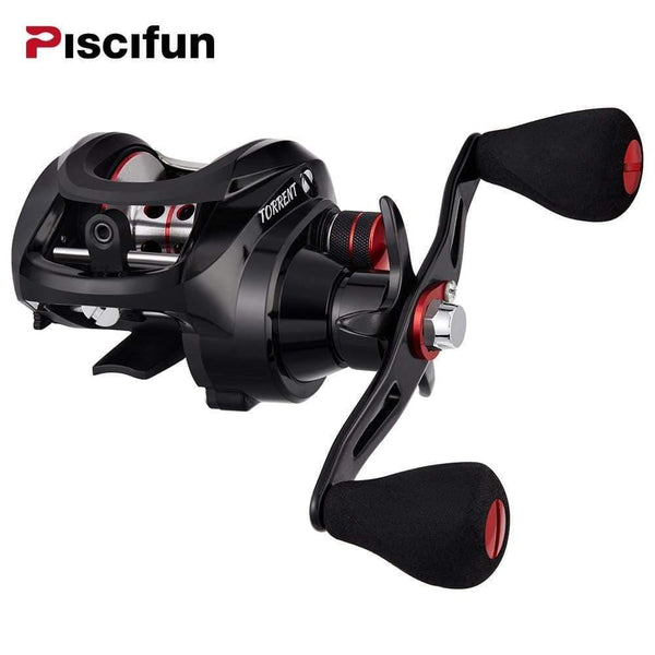 Planet Gates Torrent fishing Reel 8.1kg Carbon Drag 7.1:1 5.3:1 Gear Ratio 6 Bearings Magnetic Brake Low Profile Baitcasting Reel