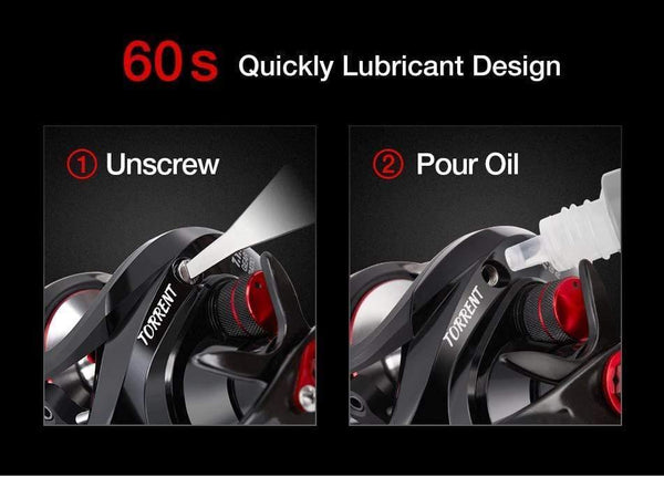 Planet Gates Torrent Fishing Reel 8.1kg Carbon Drag 7.1:1 5.3:1 Gear Ratio Magnetic Brake Saltwater Freshwater Baitcasting Reel