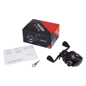 Planet Gates Torrent Fishing Reel 8.1kg Carbon Drag 7.1:1 5.3:1 Gear Ratio Magnetic Brake Saltwater Freshwater Baitcasting Reel