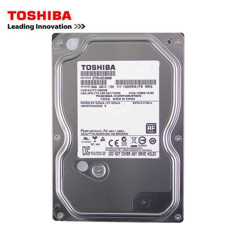 Planet Gates Toshiba 500GB desktop computer hdd 3.5" internal mechanical hard disk SATA3 6Gb/s hard disk 1TB 2TB 5700-7200 RPM buffer
