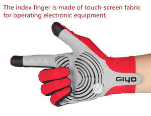 Planet Gates Touch Screen Long Full Fingers Gel Sports Cycling Gloves MTB Road Bike Riding Racing Gloves Women Men Bicycle Gloves