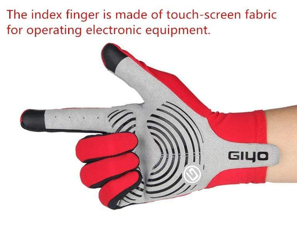 Planet Gates Touch Screen Long Full Fingers Gel Sports Cycling Gloves MTB Road Bike Riding Racing Gloves Women Men Bicycle Gloves