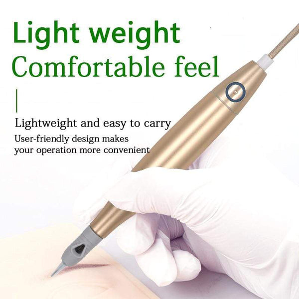 Planet Gates Touch Screen Rechargeable Battery US/EU Plug Permanent Makeup Machine Kit Eyebrow Lip Eyeliner Machine With 2 Cartridge Neeldes