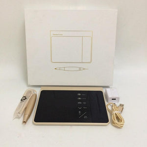 Planet Gates Touch Screen Rechargeable Battery US/EU Plug Permanent Makeup Machine Kit Eyebrow Lip Eyeliner Machine With 2 Cartridge Neeldes