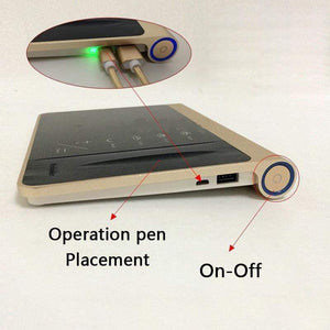 Planet Gates Touch Screen Rechargeable Battery US/EU Plug Permanent Makeup Machine Kit Eyebrow Lip Eyeliner Machine With 2 Cartridge Neeldes