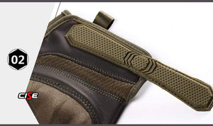 Planet Gates Touchscreen PU Leather Motorcycle Hard Knuckle Full Finger Gloves Protective Gear Racing Biker Riding Motorbike Moto Motocross