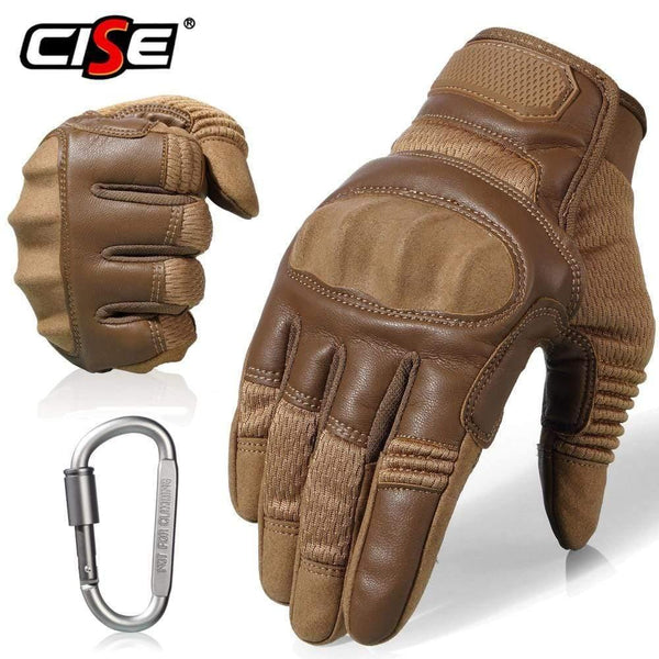 Planet Gates Touchscreen PU Leather Motorcycle Hard Knuckle Full Finger Gloves Protective Gear Racing Biker Riding Motorbike Moto Motocross