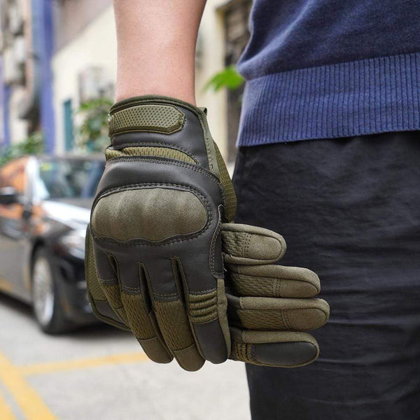 Planet Gates Touchscreen Tactical Gloves PU Leather Full Finger Glove SWAT Airsoft Combat Army Military Paintball Shooting Gear Women Men