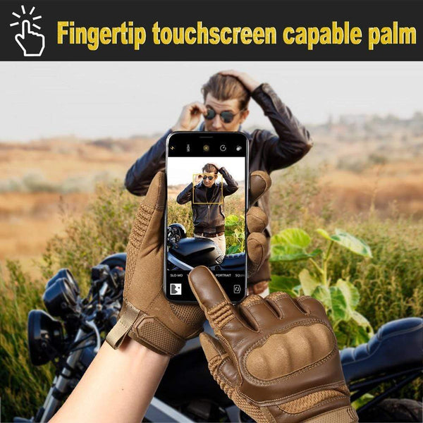 Planet Gates Touchscreen Tactical Gloves PU Leather Full Finger Glove SWAT Airsoft Combat Army Military Paintball Shooting Gear Women Men