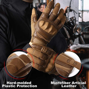 Planet Gates Touchscreen Tactical Gloves PU Leather Full Finger Glove SWAT Airsoft Combat Army Military Paintball Shooting Gear Women Men