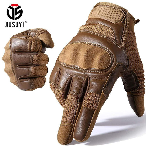 Planet Gates Touchscreen Tactical Gloves PU Leather Full Finger Glove SWAT Airsoft Combat Army Military Paintball Shooting Gear Women Men