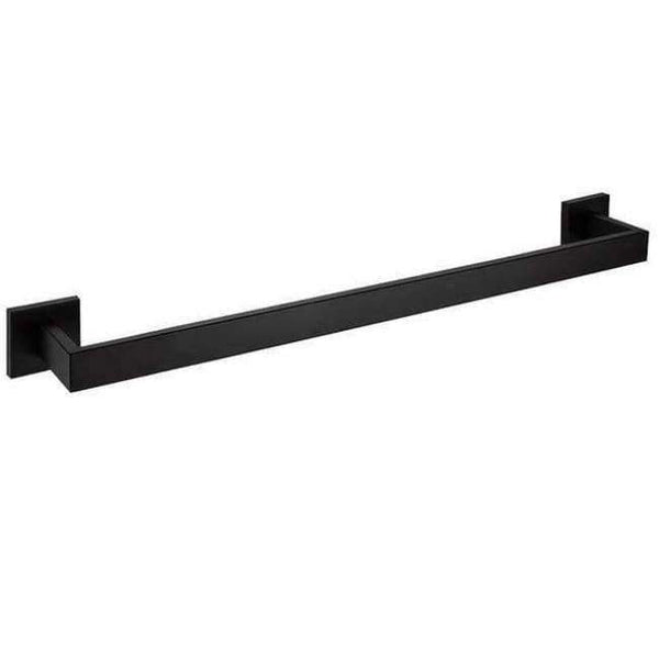 Planet Gates towel bar 1 AUSWIND black Modern 304 Stainless Steel Bathroom Hardware Set Black Oiled Bronze Square base Wall Mount Bathroom Accessories