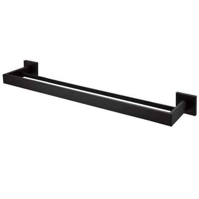Planet Gates towel rack AUSWIND black Modern 304 Stainless Steel Bathroom Hardware Set Black Oiled Bronze Square base Wall Mount Bathroom Accessories