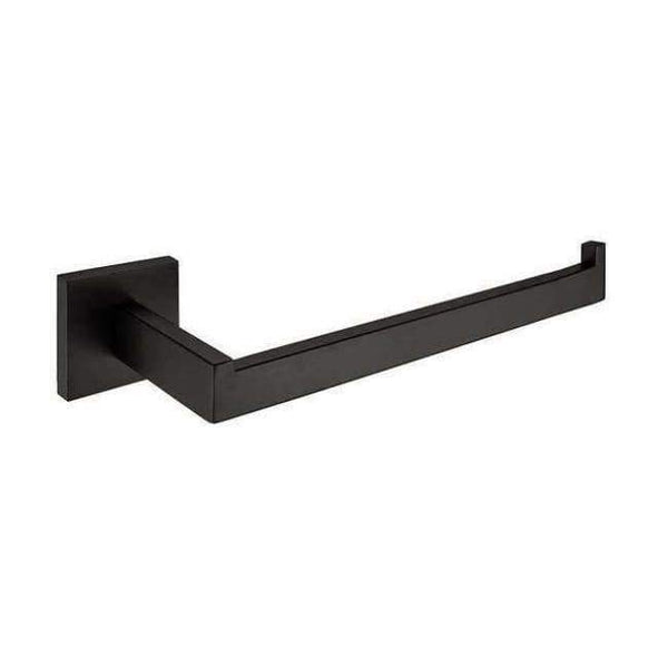 Planet Gates towel bar AUSWIND black Modern 304 Stainless Steel Bathroom Hardware Set Black Oiled Bronze Square base Wall Mount Bathroom Accessories