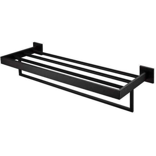 Planet Gates towel rack AUSWIND black Modern 304 Stainless Steel Bathroom Hardware Set Black Oiled Bronze Square base Wall Mount Bathroom Accessories