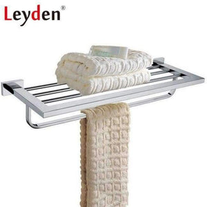Planet Gates Towel Ragk Leyden Stainless Steel Suqare Bathroom Accessories Chrome Toilet Paper Holder Robe Hook Towel Bar Towel Ring Bathroom Hardware