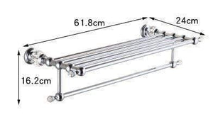 Planet Gates towel rail Solid Brass Chrome Finish Bathroom Accessories Set,Robe Hook,Paper Holder,Towel Bar,Soap Basket,bathroom Sets,