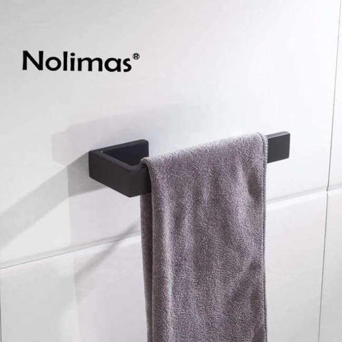 Planet Gates Towel Ring Matte Black SUS 304 Stainless Steel Bathroom Hardware Set Robe Hook Towel Bar Toilet Paper Holder Bathroom Accessories