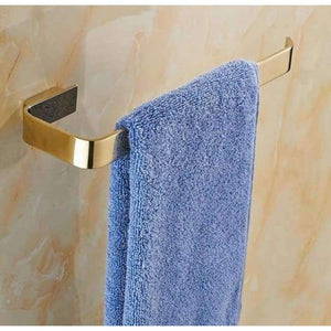 Planet Gates towel ring Newly Brass Bathroom Accessories Set, Gold Square Toilet Brush Holder,Paper Holder,Towel Bar,Towel Holder, bathroom Hardware set