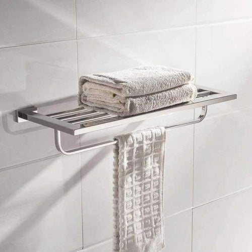 Planet Gates Towel Shelf SUS304 Stainless Steel Bathroom Hardware Set Chrome Mirror Polished Toilet Paper Holder Robe Hook Towel Bar Bathroom Accessories