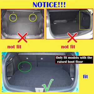 Planet Gates Toyota C-HR CHR 2017+ Rear Trunk Cargo Boot Liner Tray Floor Mat Trunk Liner Boot Cargo Mat Tray Floor Carpet