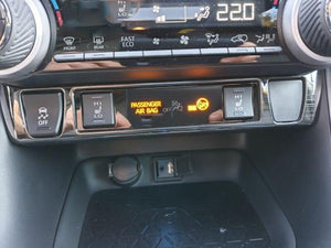 Planet Gates Toyota Rav4 Rav 4 Xa50 2019 2020 Interior Air Conditioning ESP Control Panel Power Switch Cover Trim Metal Car Accessories