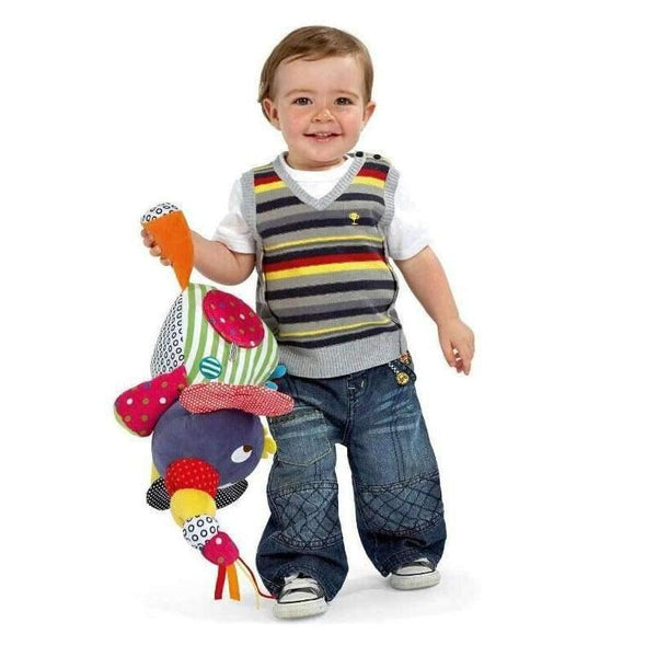 Planet Gates Toys For Baby 0-12 Month Cartoon Plush Elephant Baby Rattles Brinquedos Para Bebe Oyuncak Baby Toys