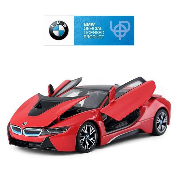 Planet Gates Toys for Boys 1:24diecast Model Cars  BMW I8 Alloy Car Model Simulation Ornaments Cars Toy  Diecast Model Cars