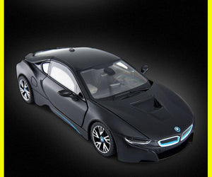 Planet Gates Toys for Boys 1:24diecast Model Cars  BMW I8 Alloy Car Model Simulation Ornaments Cars Toy  Diecast Model Cars