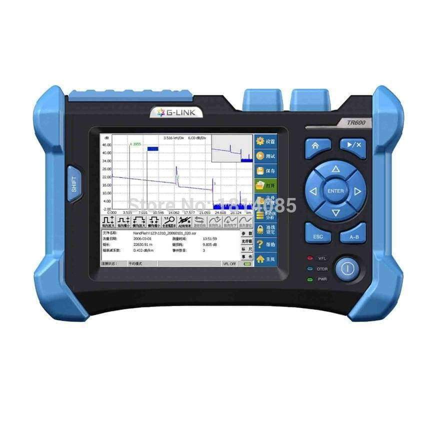 Planet Gates TR600 OTDR with 1310/1550nm Visual Fault Location Function Optical Fiber OTDR communication Fiber Testing equipment