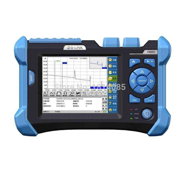 Planet Gates TR600 OTDR with 1310/1550nm Visual Fault Location Function Optical Fiber OTDR communication Fiber Testing equipment