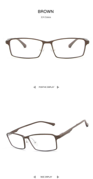 Planet Gates TR90 17g Lightweight Glasses Frame Myopia Hyperopia Prescription Eyeglasses Frames Reading Clear Glasses Frame Men