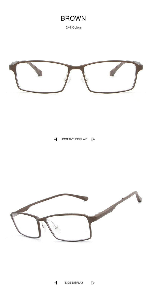 Planet Gates TR90 17g Lightweight Glasses Frame Myopia Hyperopia Prescription Eyeglasses Frames Reading Clear Glasses Frame Men