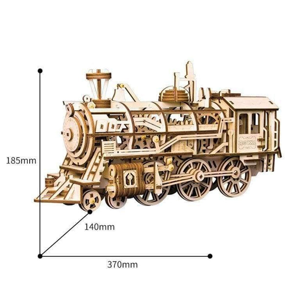 Planet Gates Tractor / United States Creative 4 Kinds DIY Laser Cutting 3D Mechanical Model Wooden Puzzle Game Assembly Toy Gift for Children Teens Adult LK