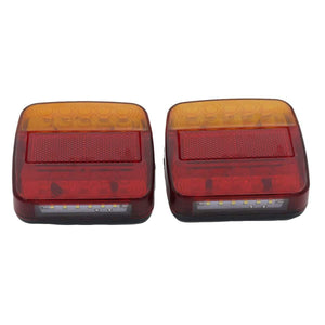 Planet Gates Trailer Trucks Tail light Car 26LED Rear Tail Light Running Turn Signal Rear Lamps Waterproof Tailight Parts 12V