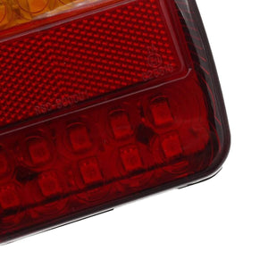 Planet Gates Trailer Trucks Tail light Car 26LED Rear Tail Light Running Turn Signal Rear Lamps Waterproof Tailight Parts 12V