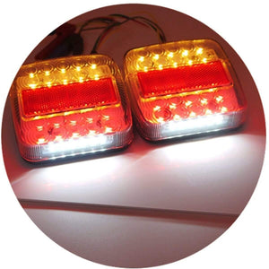 Planet Gates Trailer Trucks Tail light Car 26LED Rear Tail Light Running Turn Signal Rear Lamps Waterproof Tailight Parts 12V