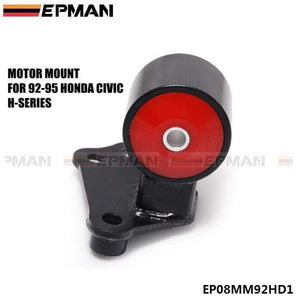 Planet Gates TRANSMISSION CONVERSION MOTOR MOUNT RED FOR 92-95 HONDA CIVIC EG EJ DELSOL AT TO MT EP08MM92HD1