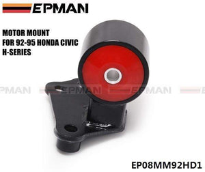 Planet Gates TRANSMISSION CONVERSION MOTOR MOUNT RED FOR 92-95 HONDA CIVIC EG EJ DELSOL AT TO MT EP08MM92HD1