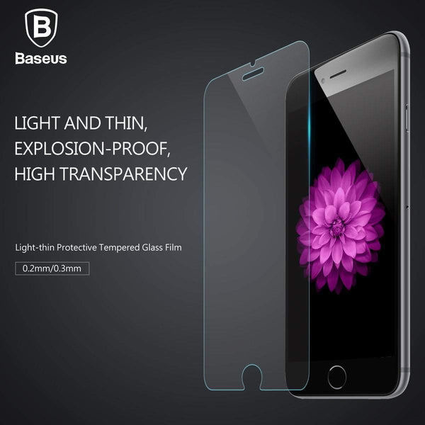 Planet Gates Transparent 0.2mm / For iPhone 7 Baseus 0.2&0.3MM HD For iPhone 7 Glass Screen Protector for iPhone 8 7 Plus Tempered Glass Ultra Thin Protective Glass Film