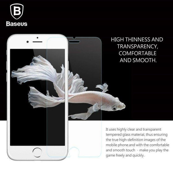 Planet Gates Transparent 0.2mm / For iPhone 7 Baseus 0.2&0.3MM HD For iPhone 7 Glass Screen Protector for iPhone 8 7 Plus Tempered Glass Ultra Thin Protective Glass Film