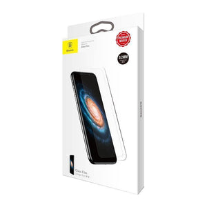 Planet Gates Transparent / 0.3mm Baseus Ultra Thin Screen Protector For iPhone X 10 Glass Tempered Transparent Scratch Proof Protective Glass For iPhone X